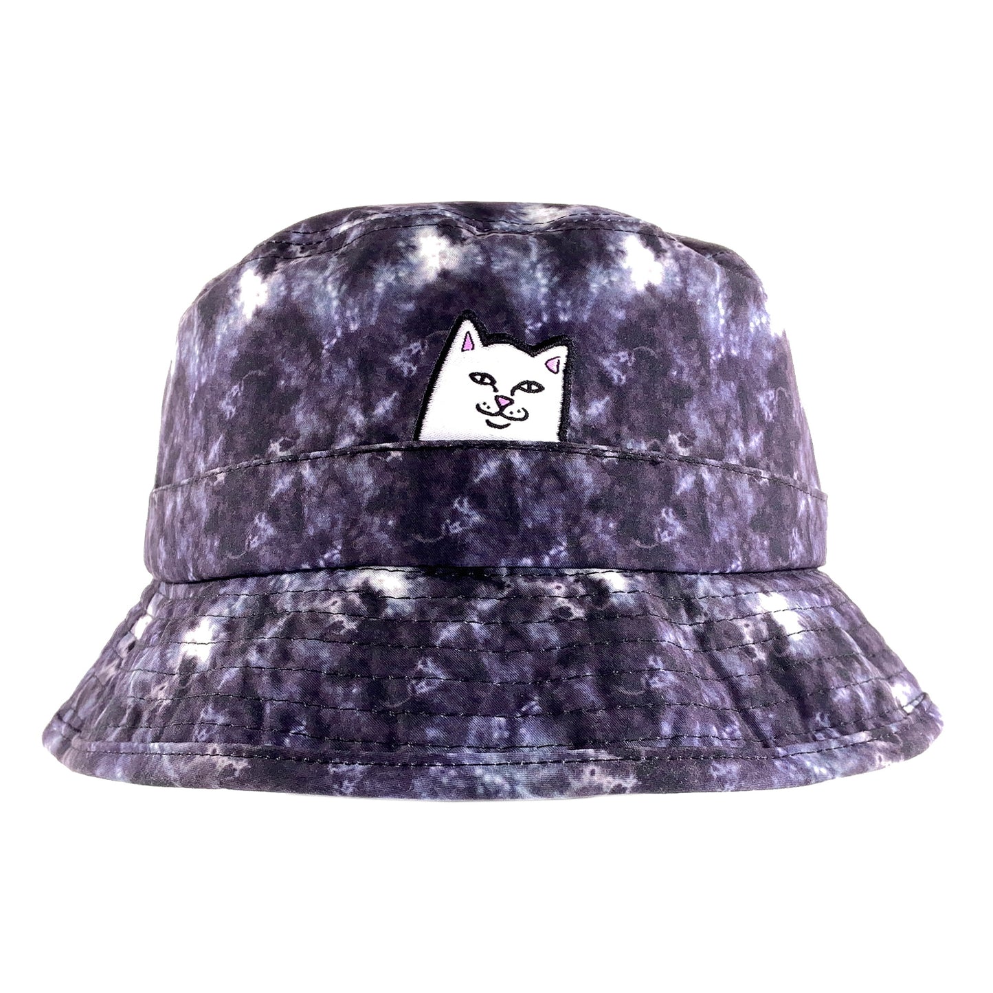 RIPNDIP - Lord Nermal Tie Dye Bucket Hat - Black Wash - Prime Delux Store