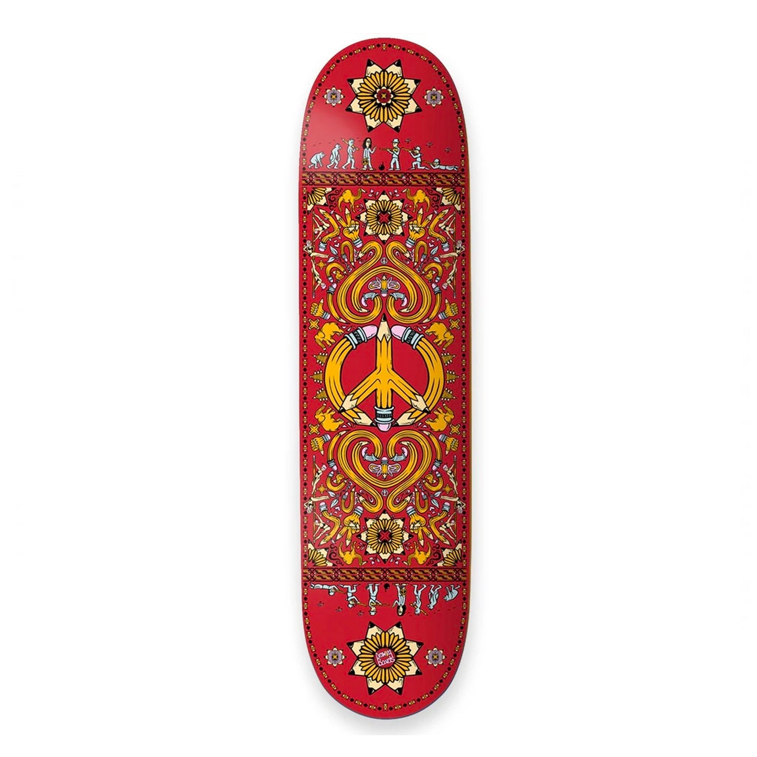 The Drawing Boards - 8.5" - Positive Symbols - Peace Deck - Prime Delux Store