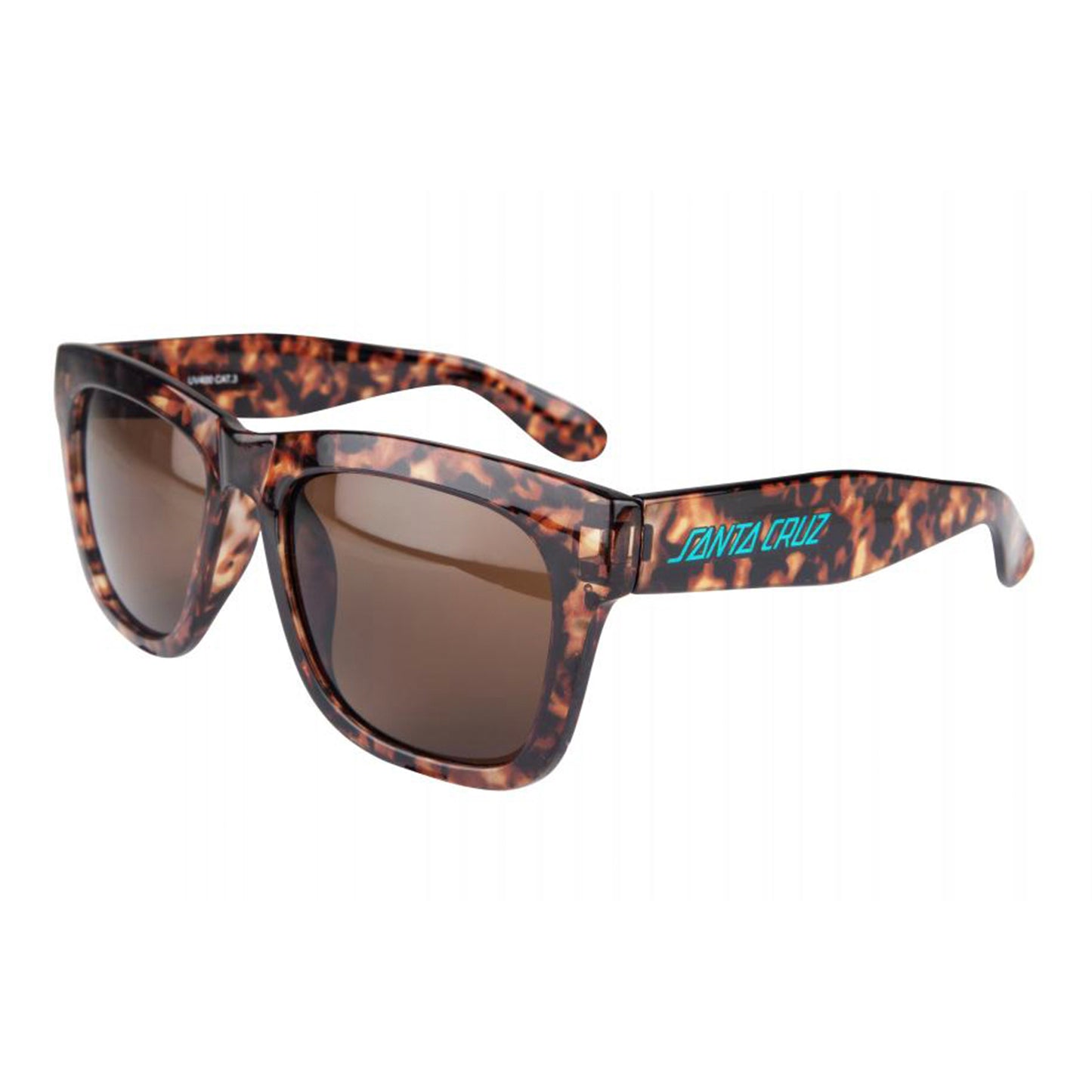 Santa Cruz Strip II Womens Sunglasses - Brown Tortoiseshell - Prime Delux Store