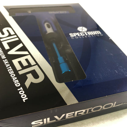 Silver - Premium Ratchet Skateboard Tool - Blue - Prime Delux Store