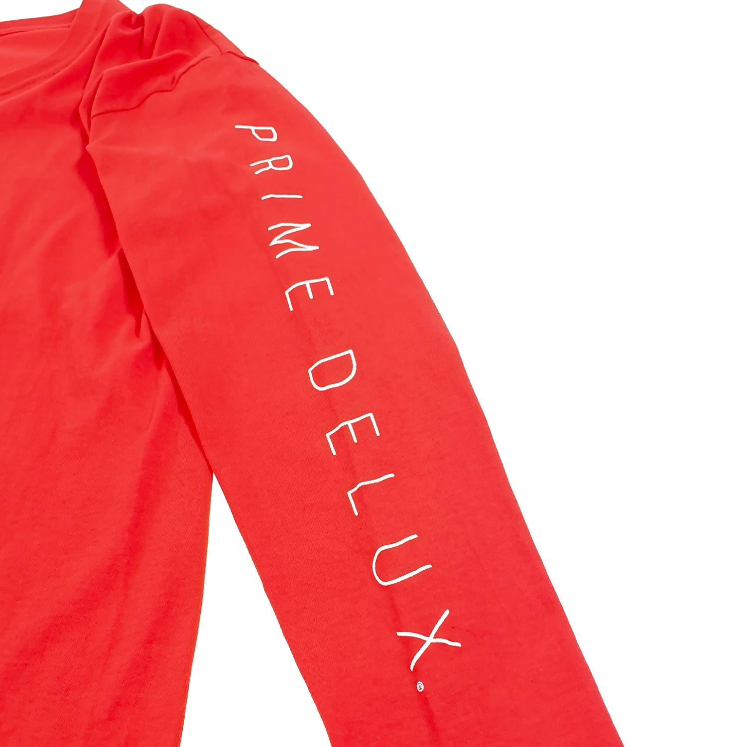 Prime Delux Unity Long Sleeve T Shirt - Red / White - Prime Delux Store