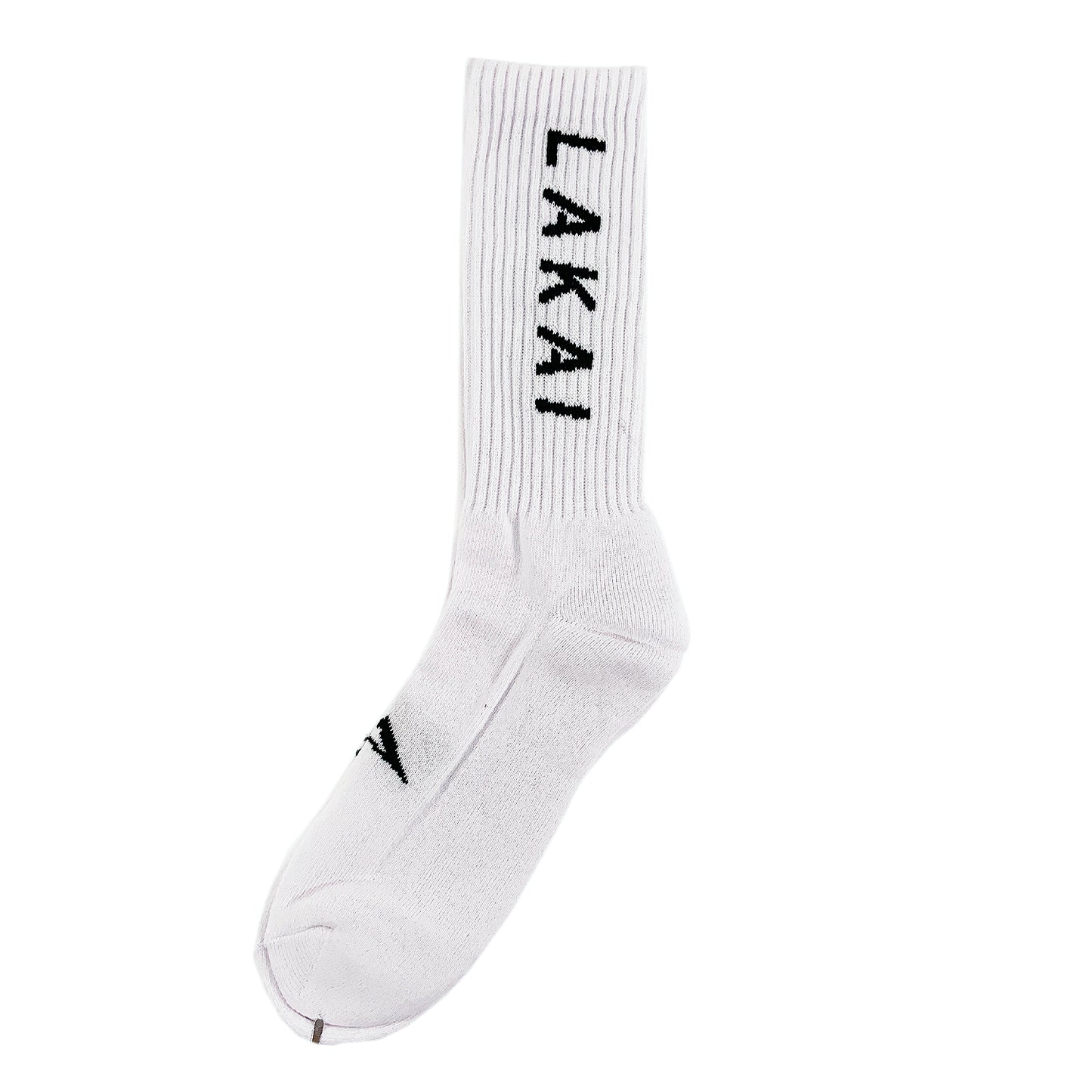 Lakai Simple Crew Socks - White - Prime Delux Store